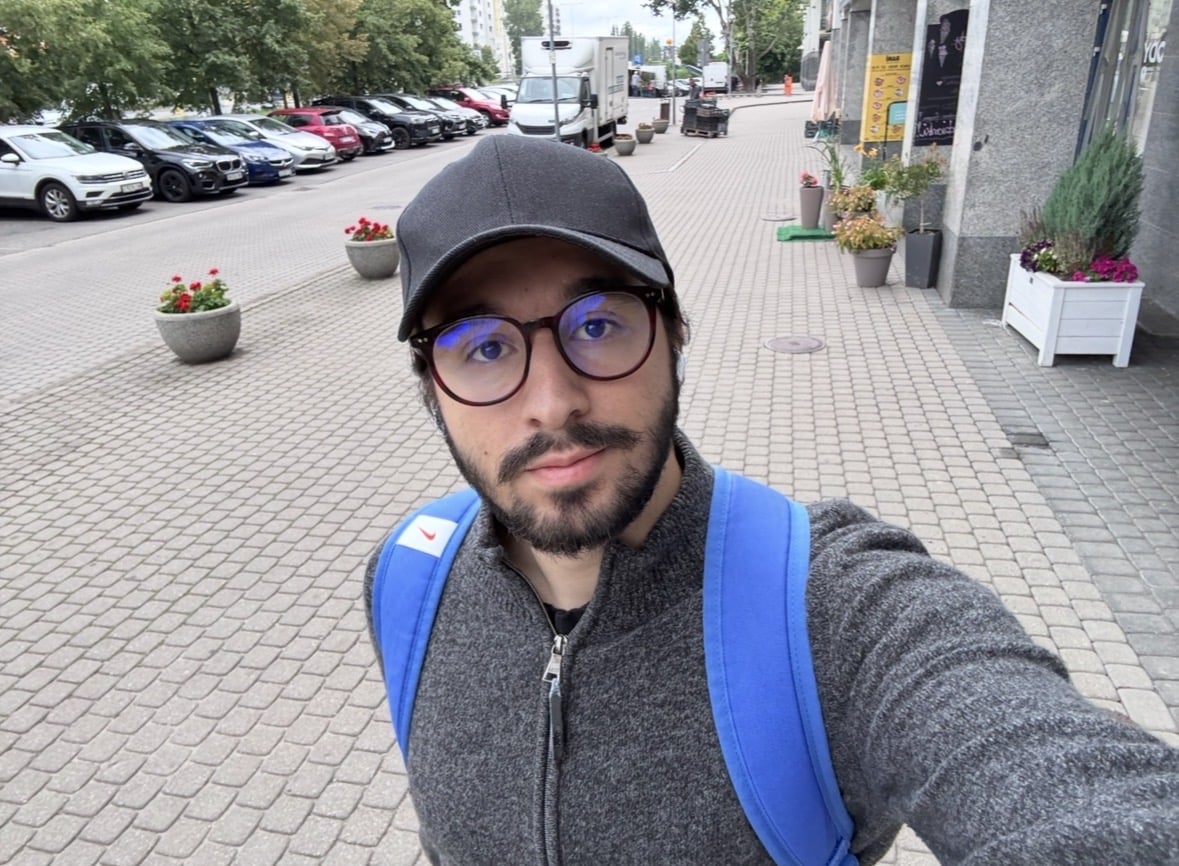 A recent outdoor portrait of Ibrahim in 2026